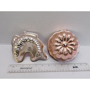 Small Fish & Bundt Jello Food Molds